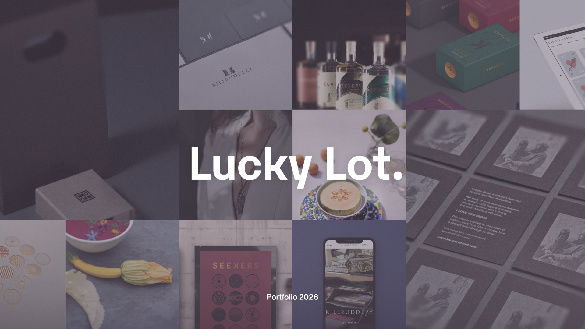 Lucky Lot portfolio — selected work